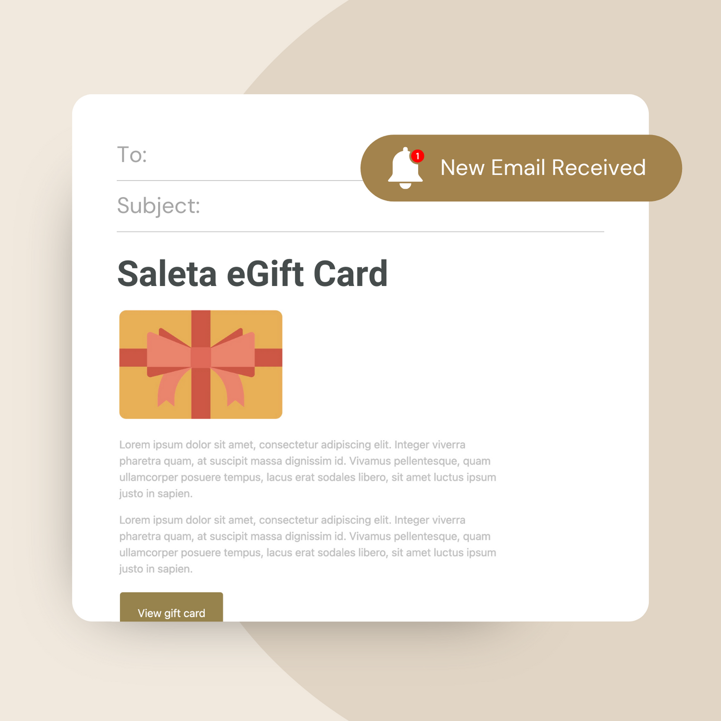 Tarjeta Regalo para Taller de Cerámica