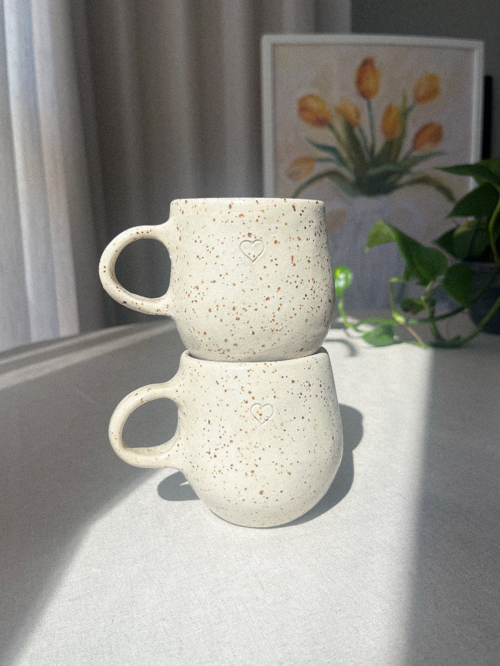 Heart coffee mug - Saleta