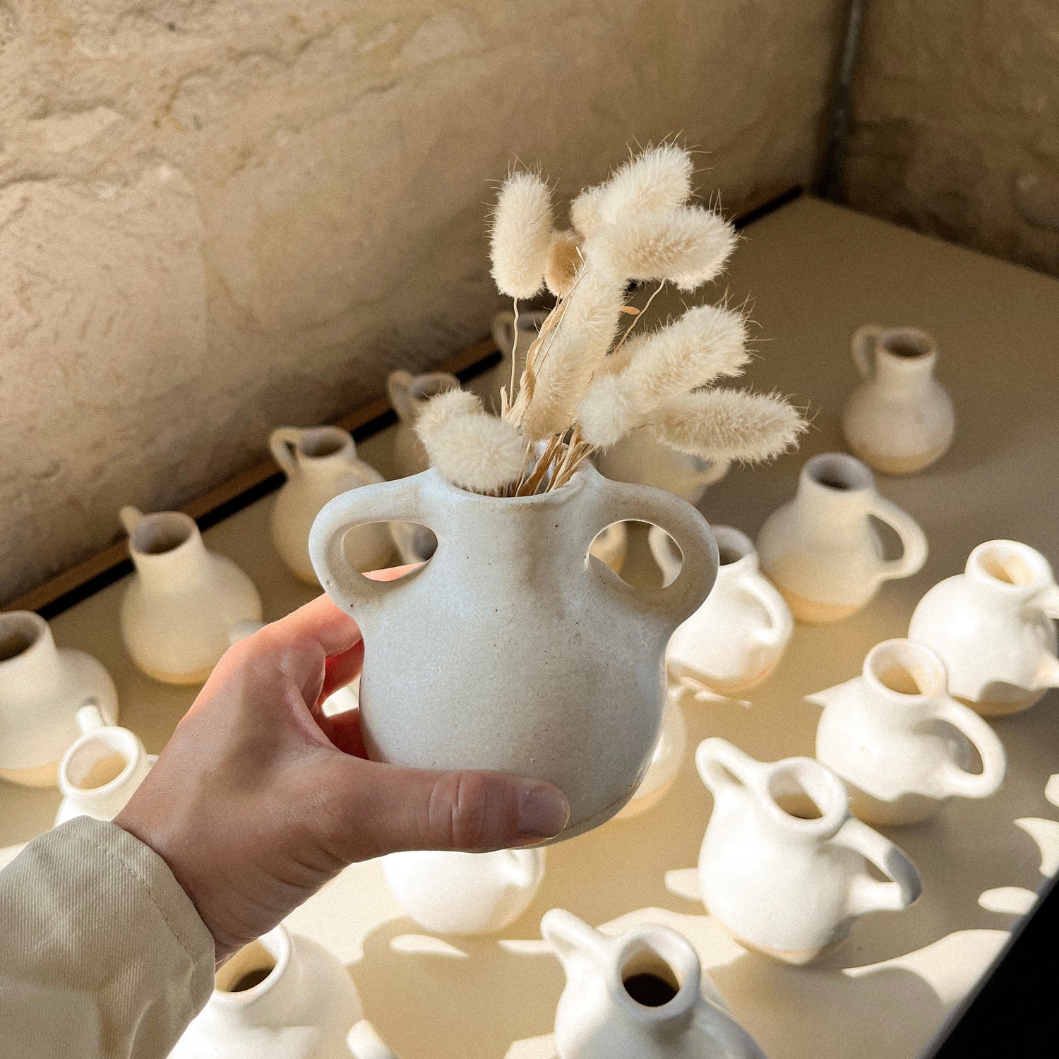 handmade ceramic vase