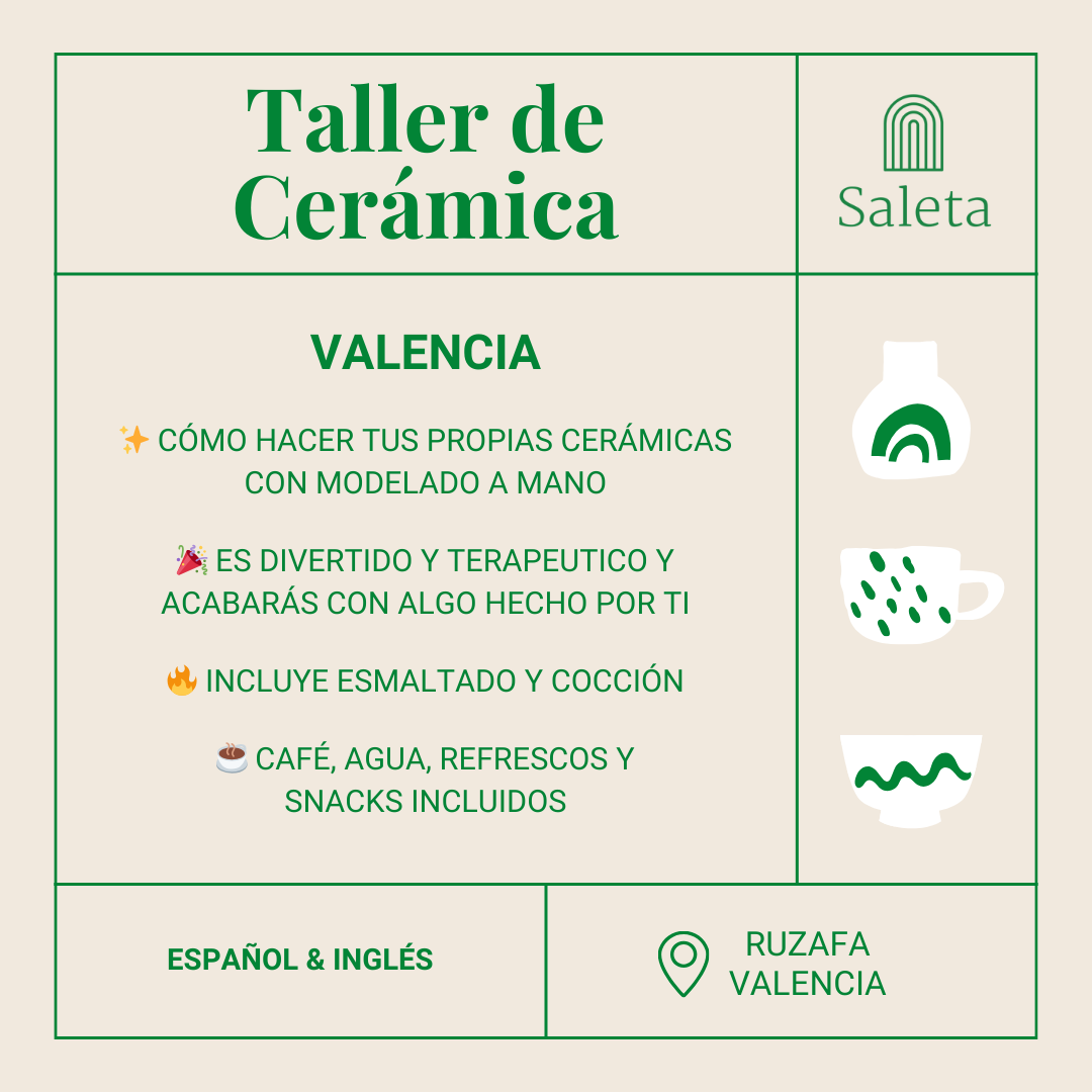 Tarjeta Regalo para Taller de Cerámica