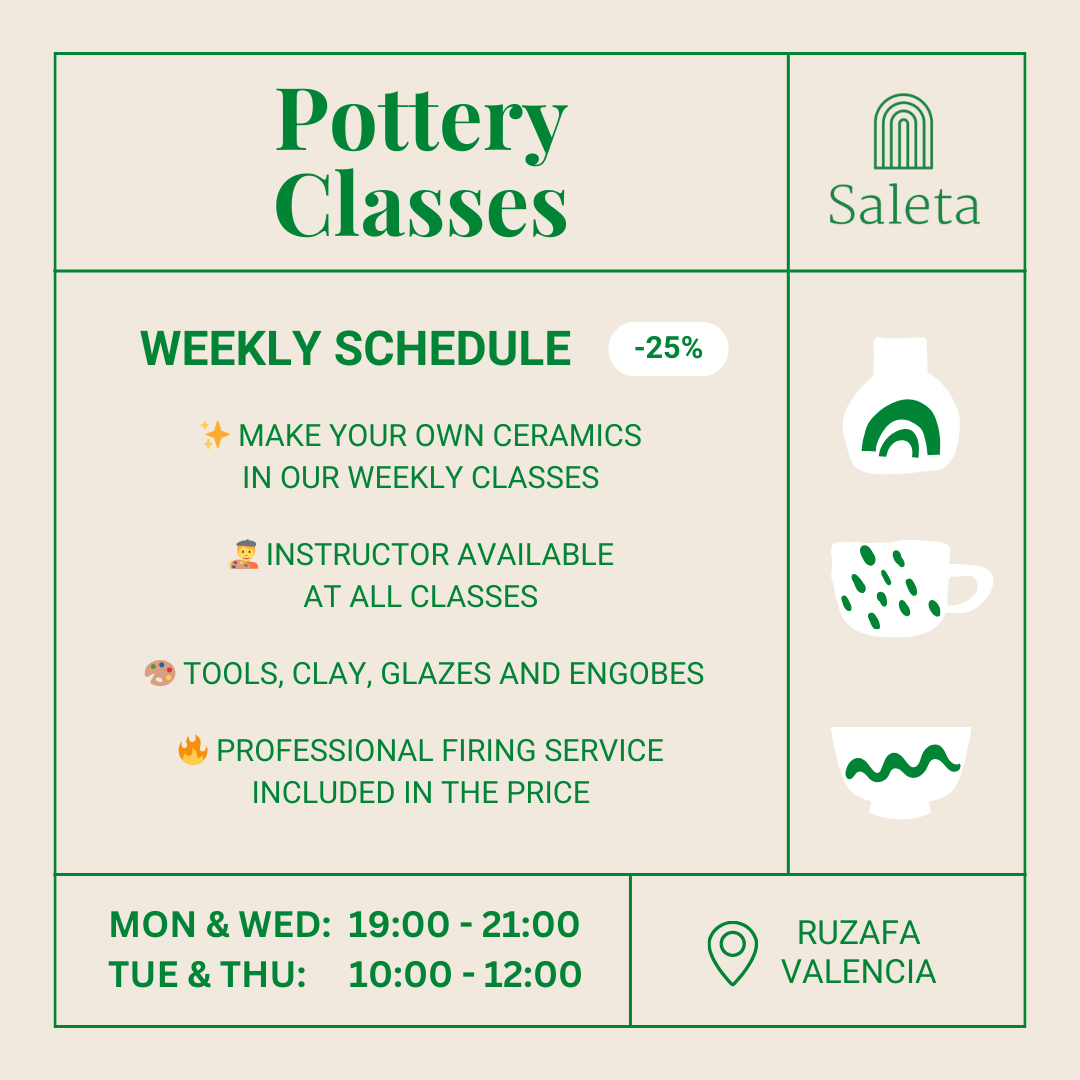 Pottery Classes Valencia
