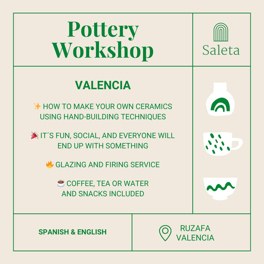 Taller de cerámica en Valencia