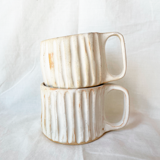 Saleta duo carved mug - Saleta