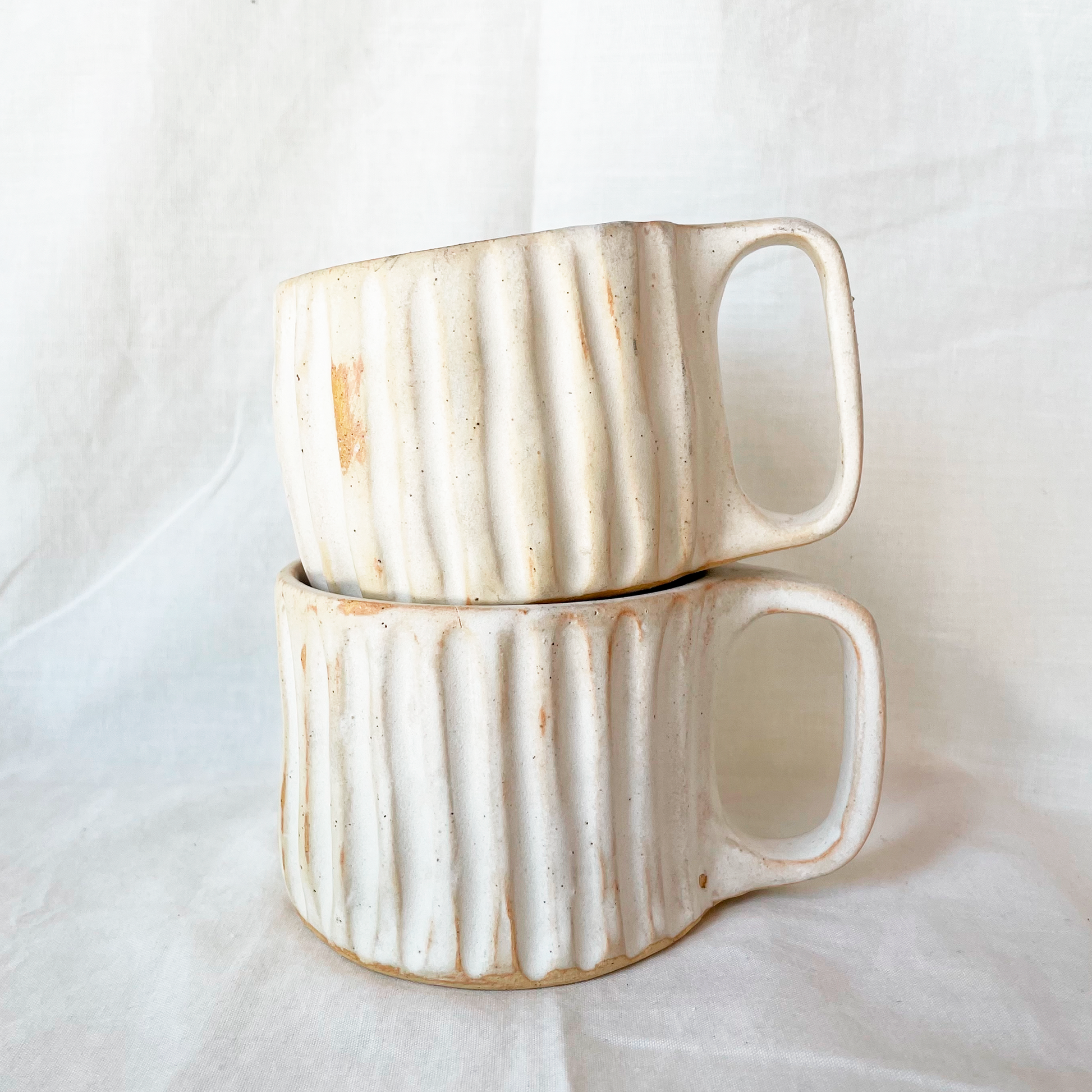 Saleta duo carved mug - Saleta